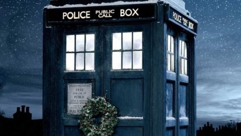 TARDIS at Christmas