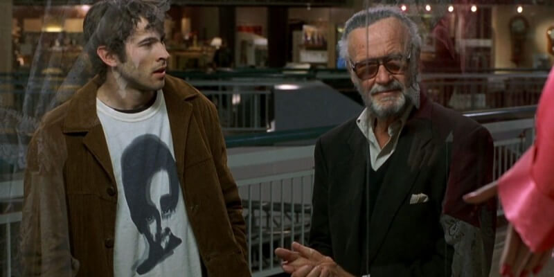 Jason Lee and Stan Lee in Mallrats