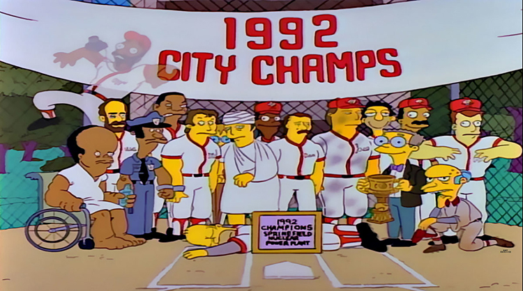 The Springfield Nuclear Power Plant baseball team