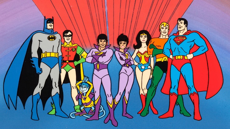 Super Friends animated series superheros