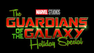 Title card for the upcoming Disney+ Marvel show "The Guardians of the Galaxy Holiday Special"