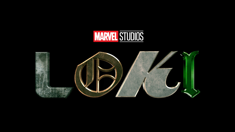 The logo for the Disney Plus series "Loki" from Marvel Studios