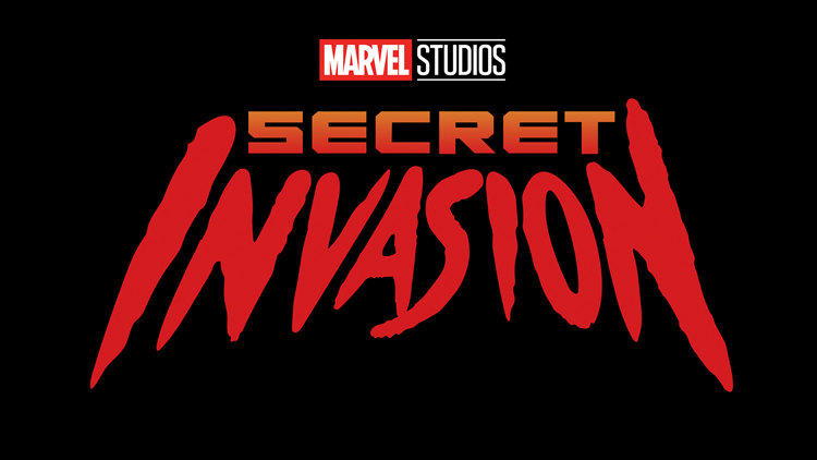 Title card for the upcoming Disney+ Marvel series "Secret Invasion"