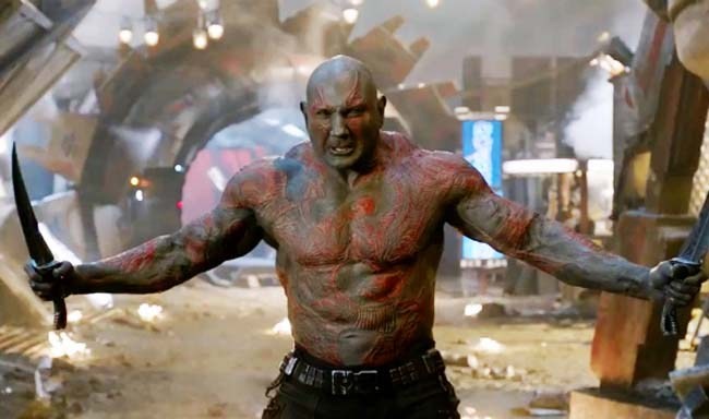 Dave Bautista Drax Guardians of the Galaxy