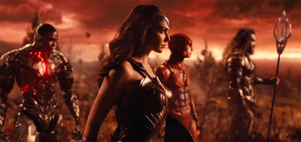 Justice League Snyder Cut Wonder Woman, Flash, Aquaman