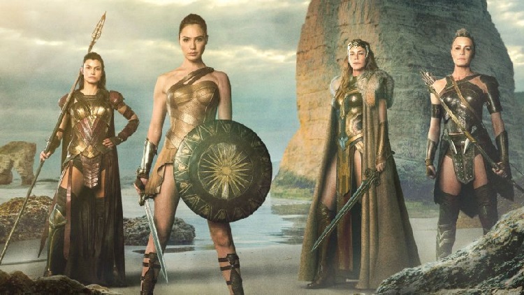 The Amazons of Themyscira