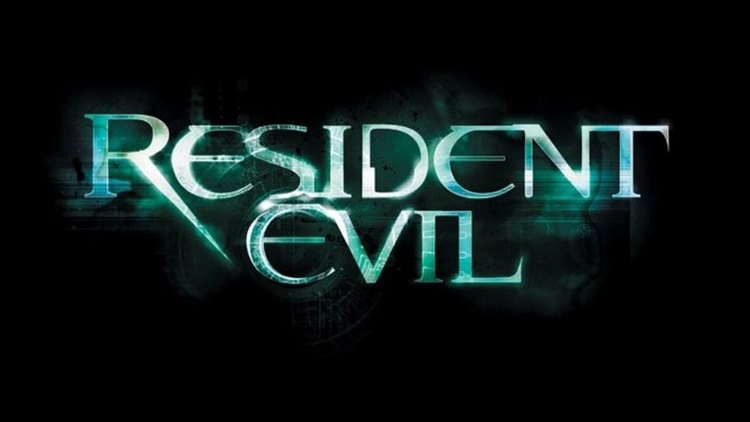 The logo for the 2002 movie "Resident Evil"