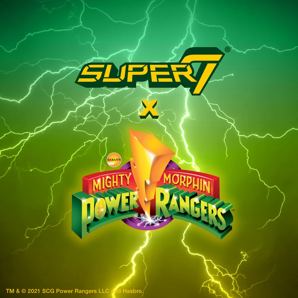 Super 7 Power Rangers