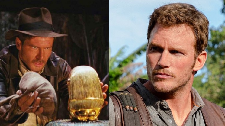 Indiana Jones Harrison Ford Chris Pratt