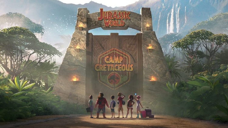 Jurassic World Camp Cretaceous title screen