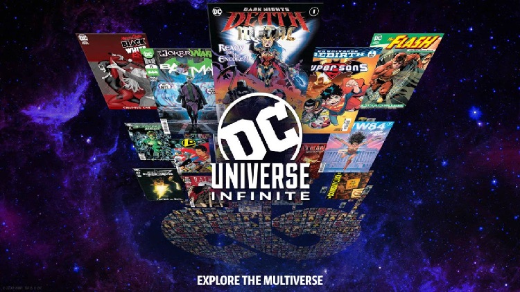 DC Universe Infinite title screen