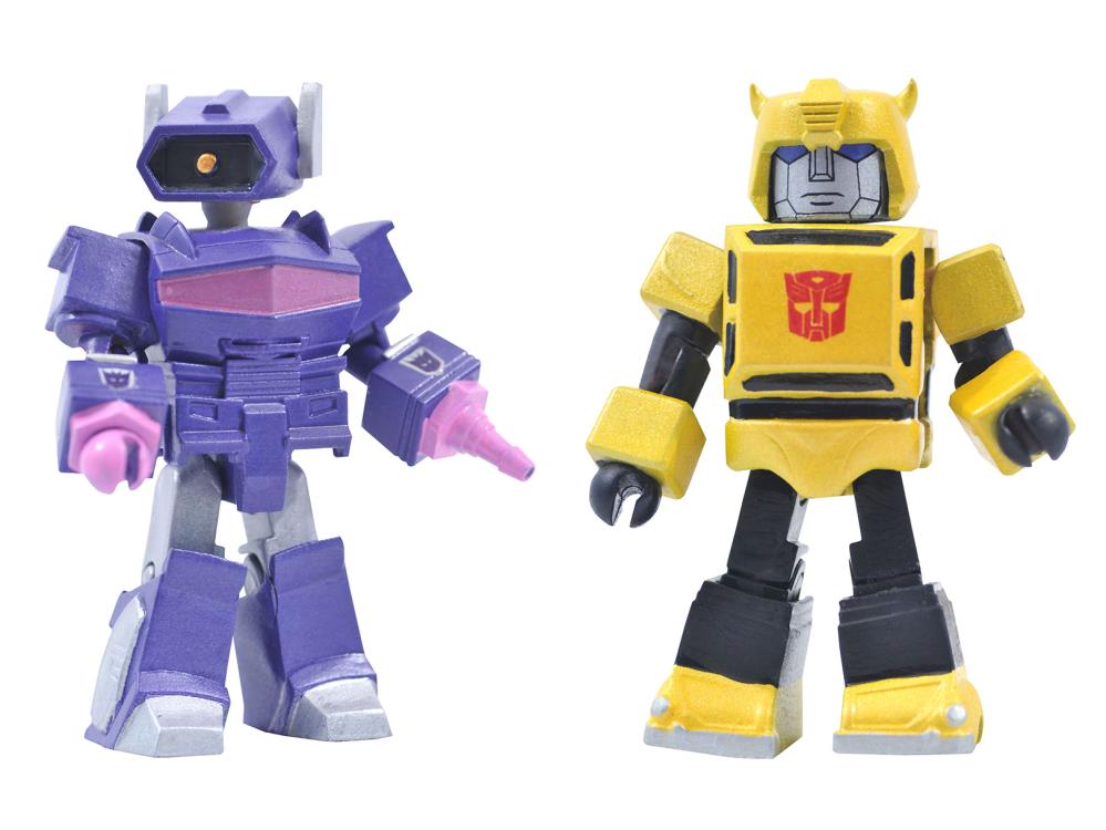 Transformers Minimates Shockwave and Bumblebee