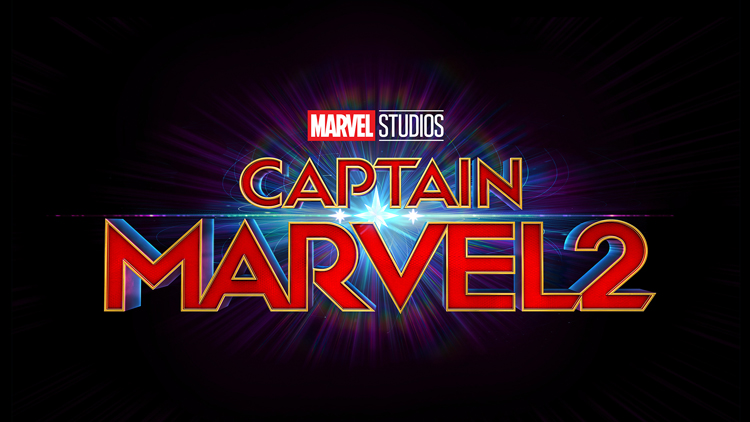 The logo for the upcoming Marvel Studios film "Captain Marvel 2" due in theaters November 11, 2022.