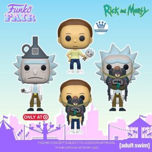 Funko Fair 2021 Rick And Morty POP! Vinyls