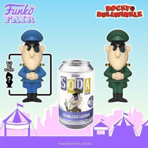Funko Fair 2021 Rocky And Bullwinkle Funko Soda