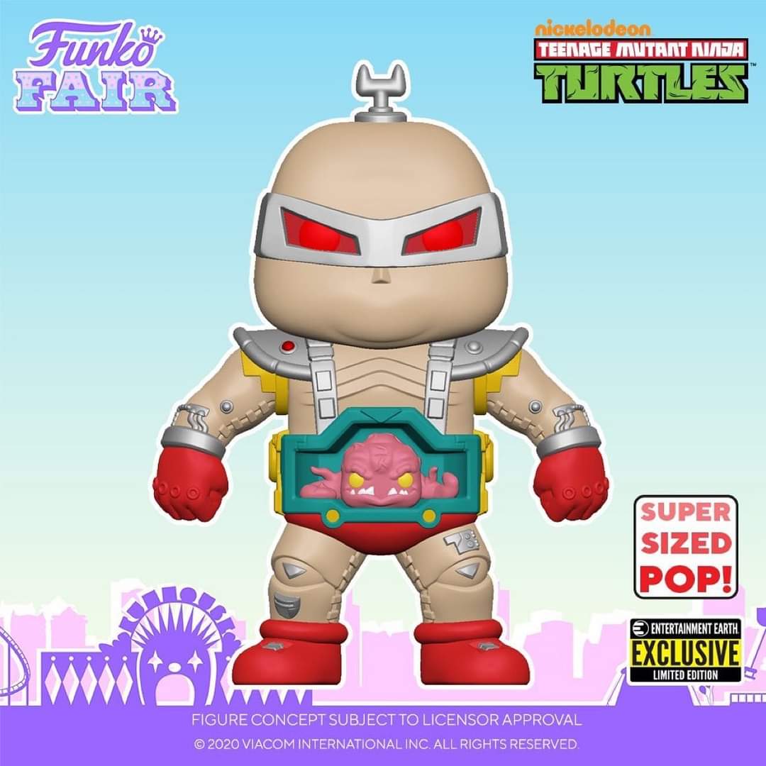Funko Fair 2021 Teenage Mutant Ninja Turtles Krang POP! Vinyl