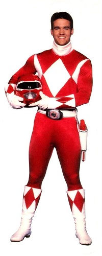 Austin St. John as Jason the Red Power Rangers