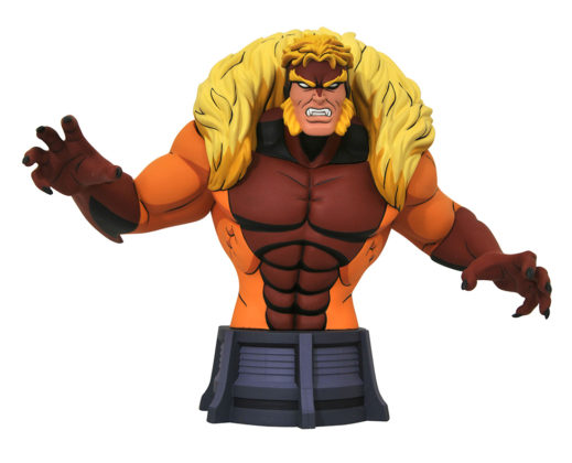 Marvel Animated X-Men Sabretooth Mini Bust