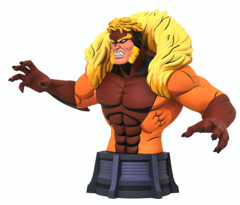 Marvel Animated X-Men Sabretooth Mini Bust