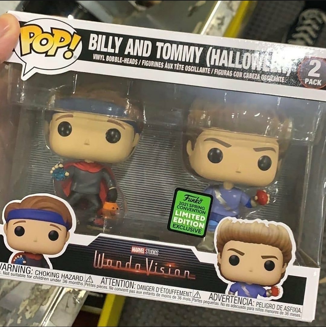 WandaVision Funko POP! Vinyl Billy and Tommy Halloween 2-Pack
