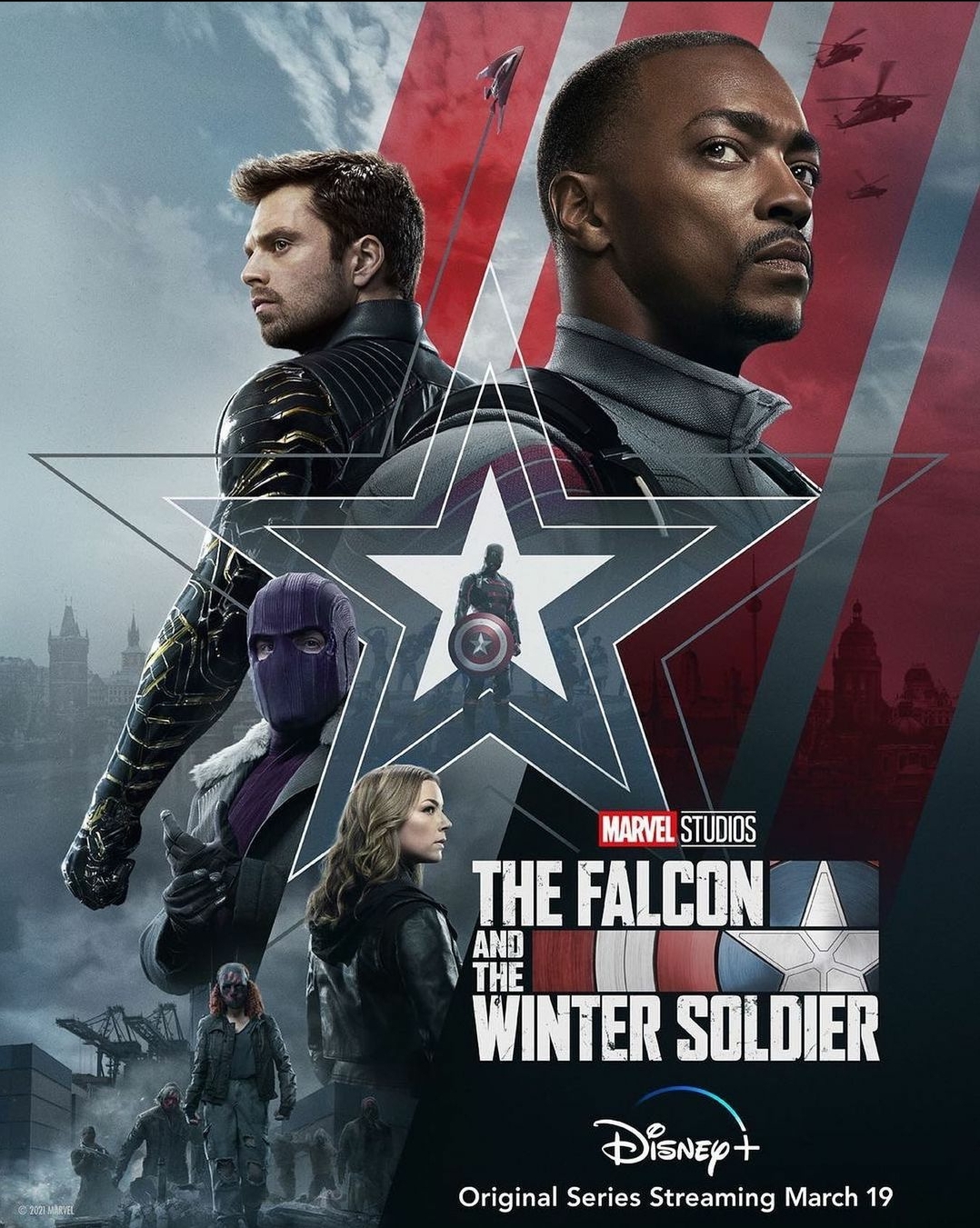New Poster for 'The Falcon And The Winter Soldier'