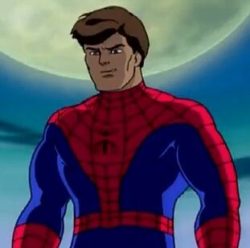 A Saturday Morning Superstar! 1990s animated Peter Parker in his Spider-Man suit