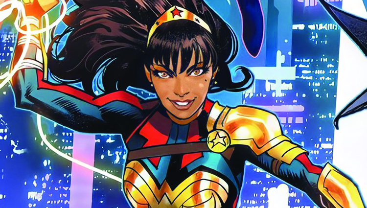 Comic book image of Wonder Girl Yara Flor