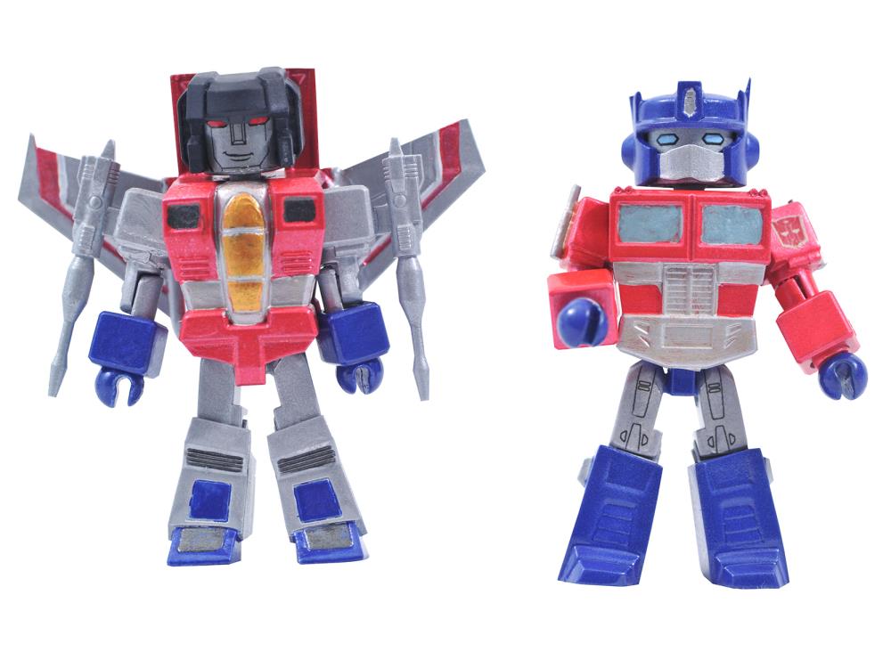 Transformers Minimates Starscream and Optimus Prime