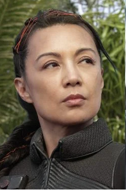 Ming Na as Fennec Shand in The Mandalorian