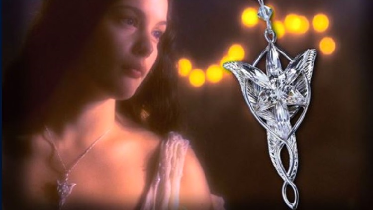 The Evenstar Pendant from 'Lord Of The Rings'