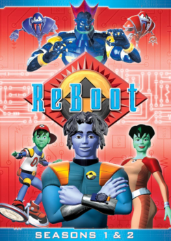 A Saturday Morning Superstar! ReBoot Seasons 1 and 2 DVD Cover