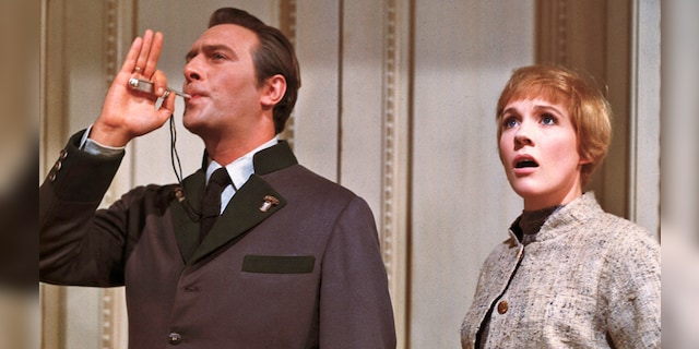 Christopher Plummer and Julie Andrews in 'The Sound Of Music'