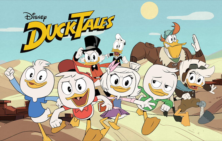 Ducktales title screen