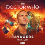 Cover to Doctor Who audio - Food Fight from Big Finish Productions