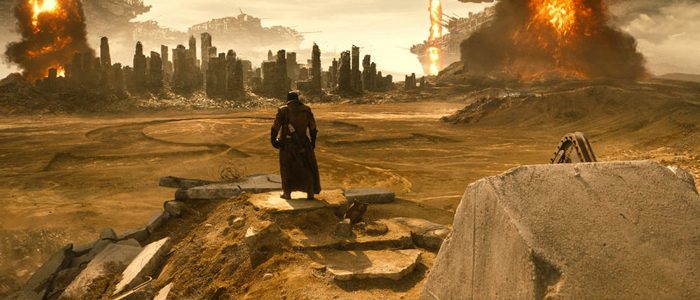 The Knightmare sequence from 'Batman v Superman: Dawn Of Justice'