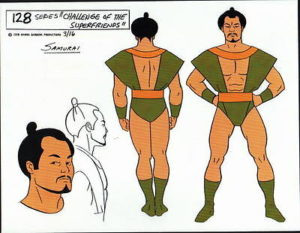 Samuri from The Challenge of the Super Friends