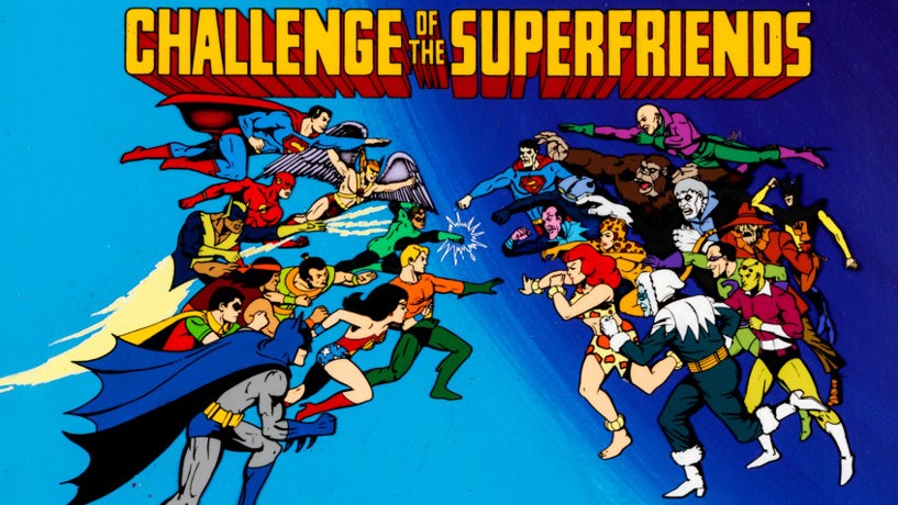 Challenge of the Super Friends animated title
