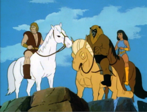 Thundarr the Barbarian, Ookla the Mok and Princess Ariel