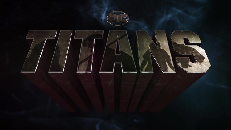 The logo for the HBO Max show "Titan," based on the DC Comics super hero team.