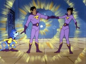 The Wonder Twins from Super Friends