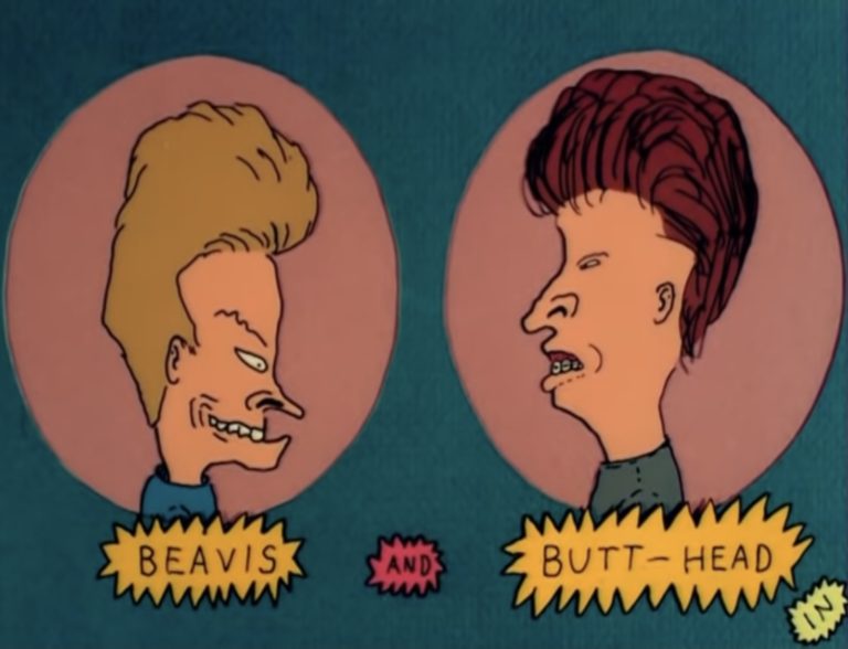 Beavis and Butthead Title Card