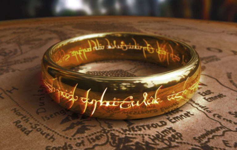 The Ring Of Power from Peter Jackson's 'Lord Of The Rings'