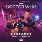 Cover to Doctor Who audio - Sphere of Freedom from Big Finish Productions