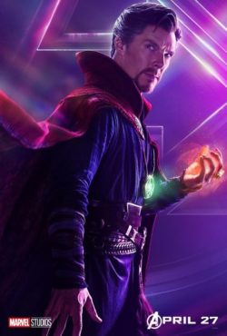 Benedict Cumberbatch as Doctor Strange in Avengers: Infinity War Character Poster