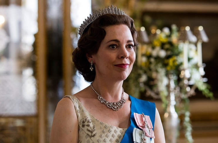 Olivia Colman as Queen Elizabeth in Netflix's The Crown