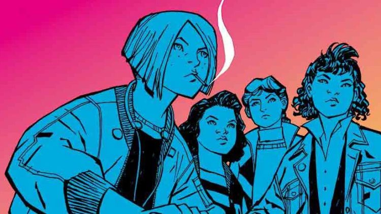 Paper Girls illustrated by Cliff Chiang
