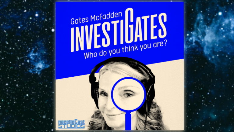 Gates McFadden podcast poster
