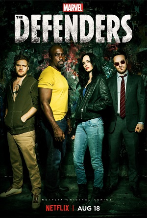 The cast of Marvel's Defenders
