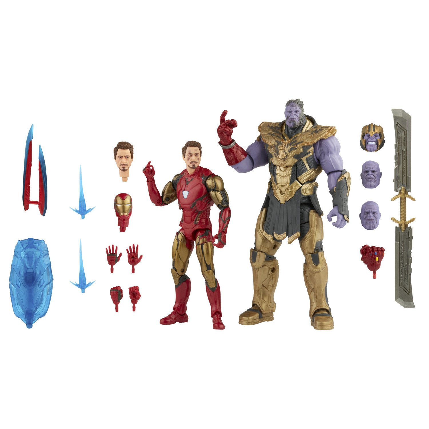 Marvel Legends Mark 85 and Thanos