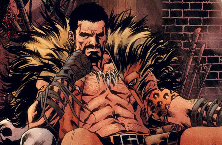 Kraven the Hunter is the next Spider-Man villain to get the big screen treatment, starring Aaron Taylor Johnson in the role. (Art by Stefano Gaudiano)